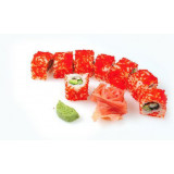 Каліфорнія з креветкою в ікрі